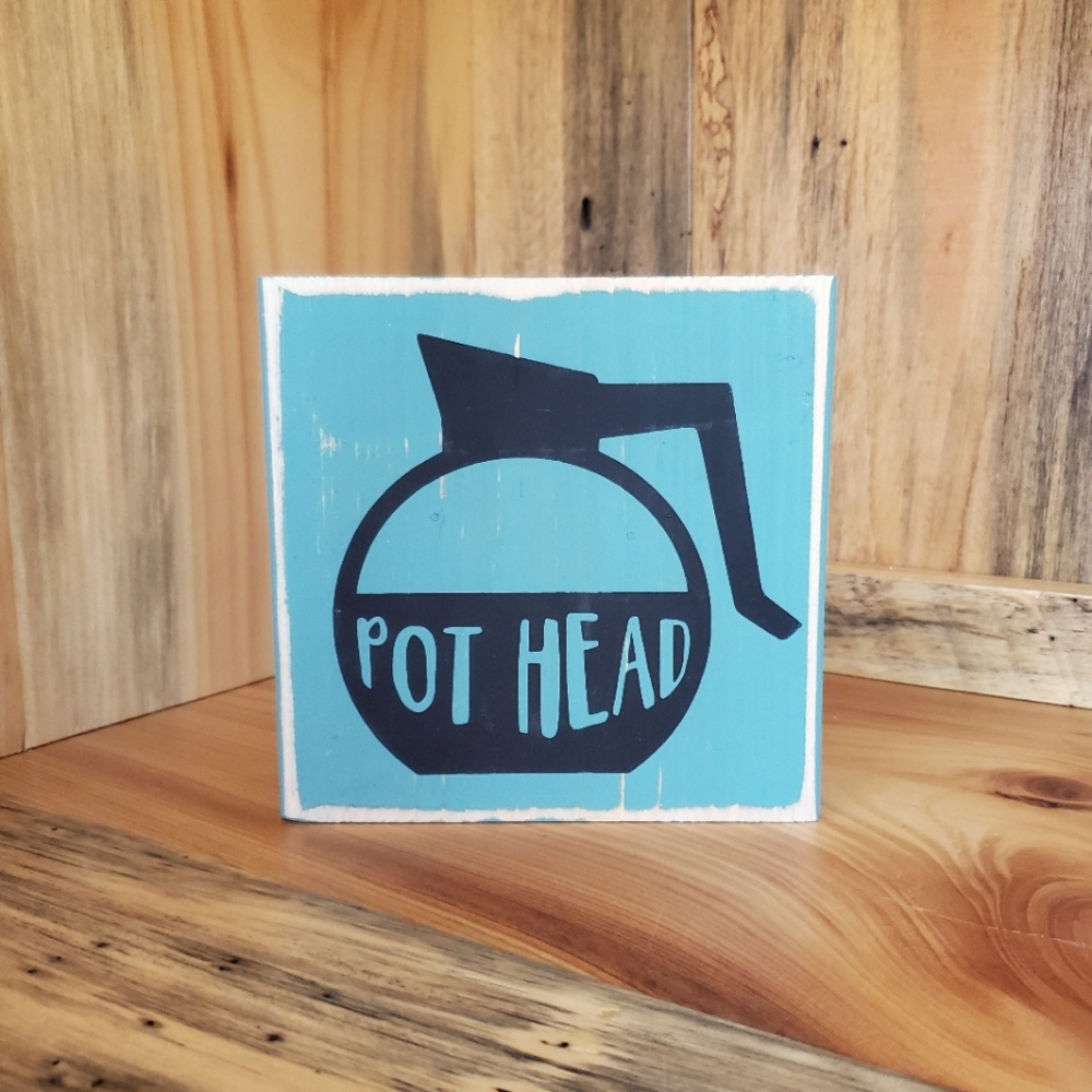 Handmade Rustic Wood Coffee Sign - Picture 2 of 2